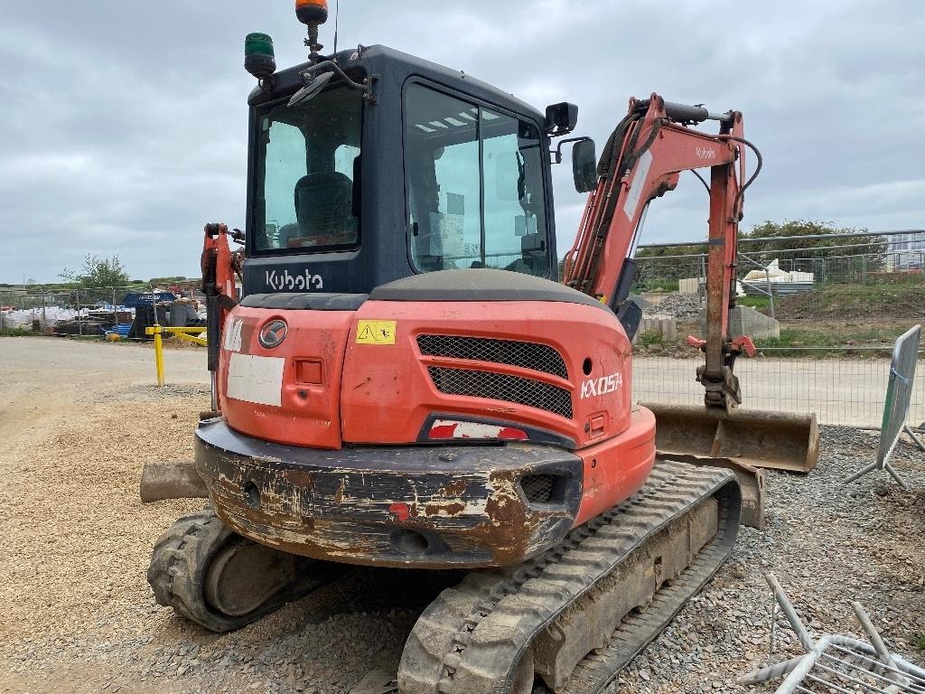 Kubota Kx057 Mini Escavadoras <7t