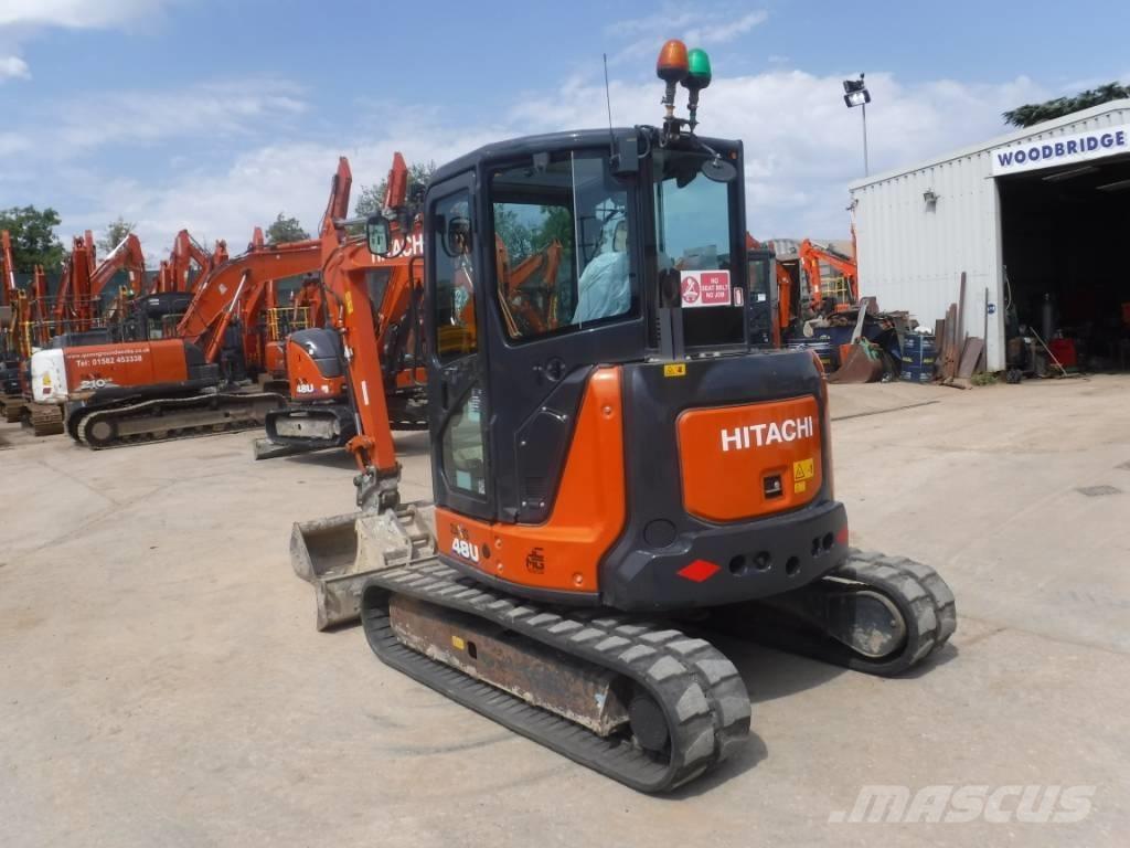 Hitachi ZX 48 U-6 Mini Escavadoras <7t
