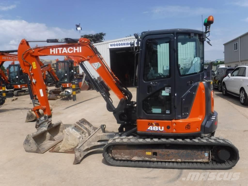 Hitachi ZX 48 U-6 Mini Escavadoras <7t