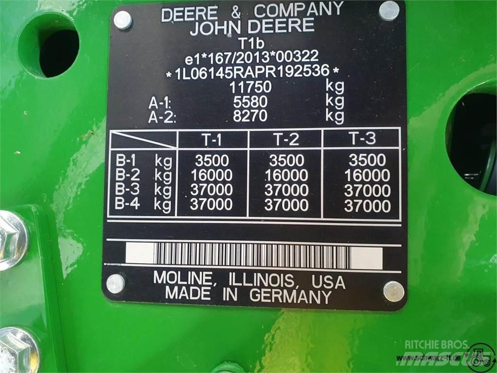 John Deere 6R 145 Tratores Agrícolas usados