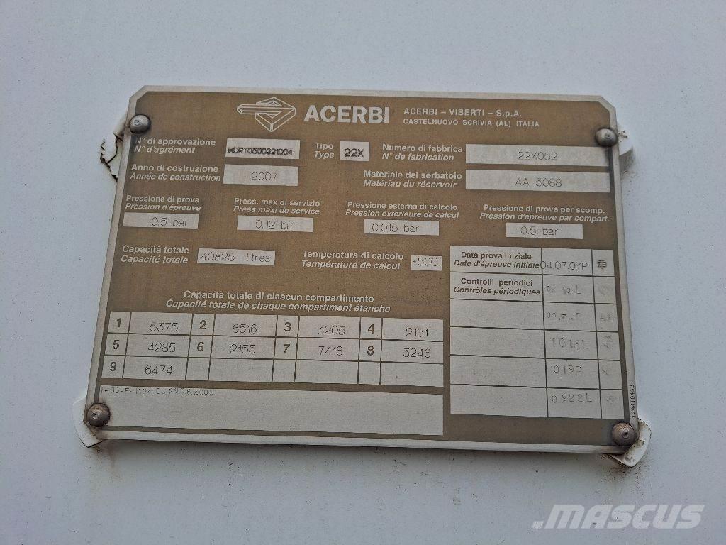 Acerbi ASO64003SP Semi Reboques Cisterna