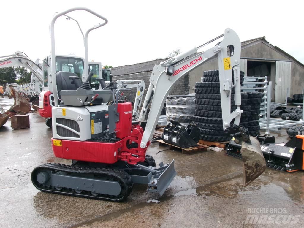 Takeuchi TB 210 R Mini Escavadoras <7t