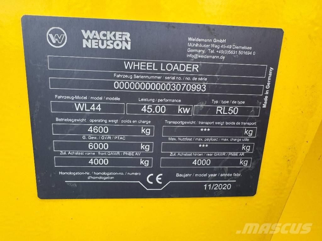 Wacker Neuson WL44 Pás carregadoras de rodas