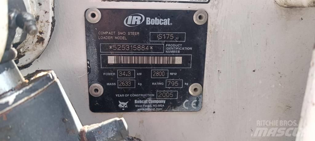 Bobcat S 175 Carregadoras de direcção deslizante