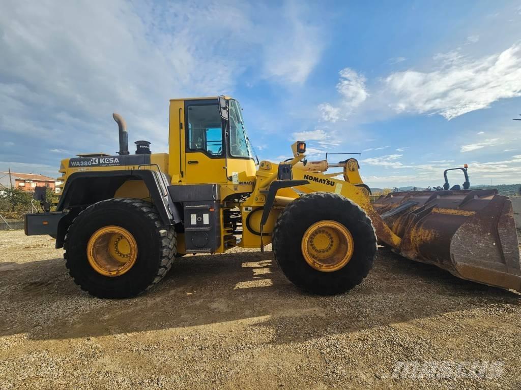 Komatsu WA 380-3H Pás carregadoras de rodas