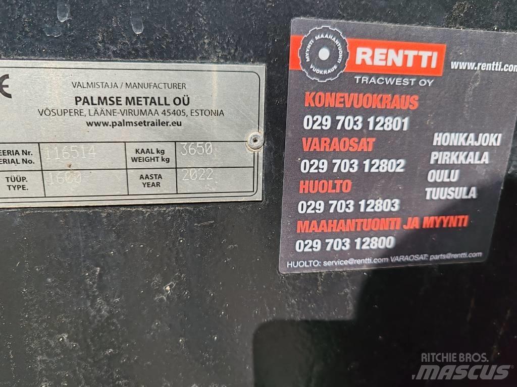 Palmse Trailer 1600 Reboques Agrícolas basculantes