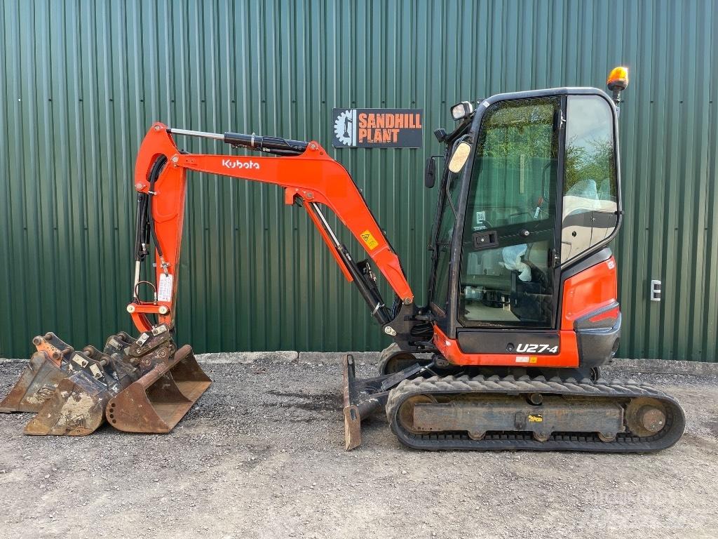 Kubota U 27-4 Mini Escavadoras <7t