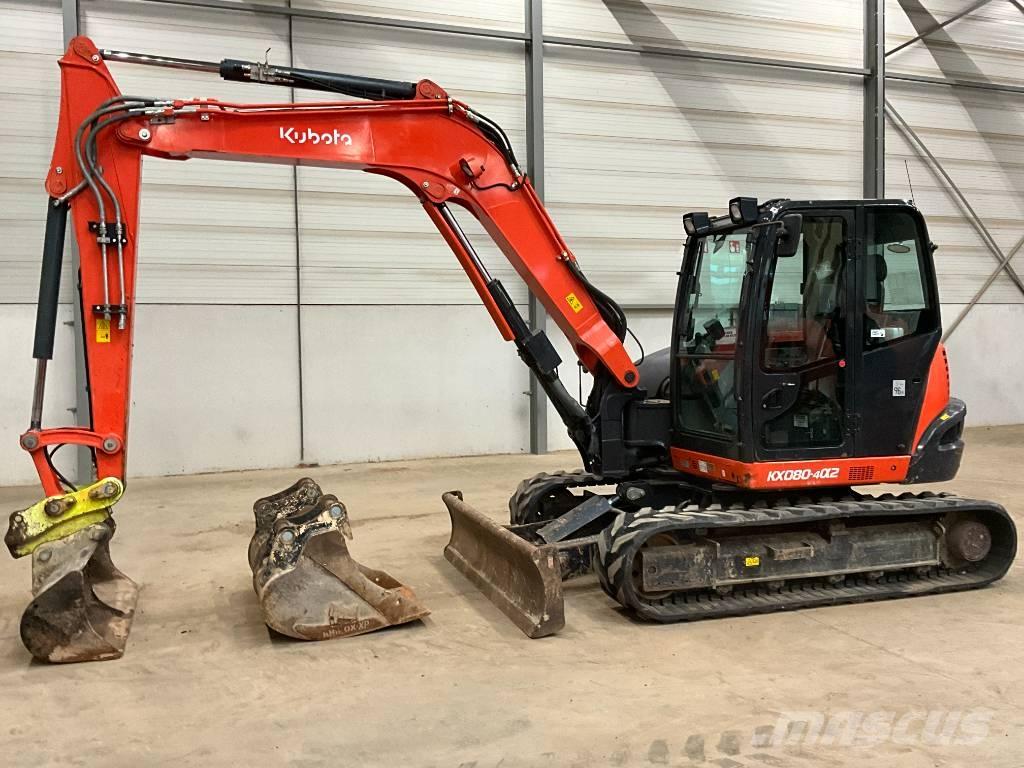 Kubota KX 080-4 A 2 Escavadoras Midi 7t - 12t