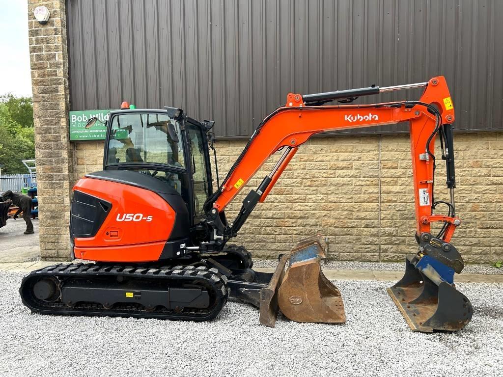 Kubota U50-4 Mini Escavadoras <7t