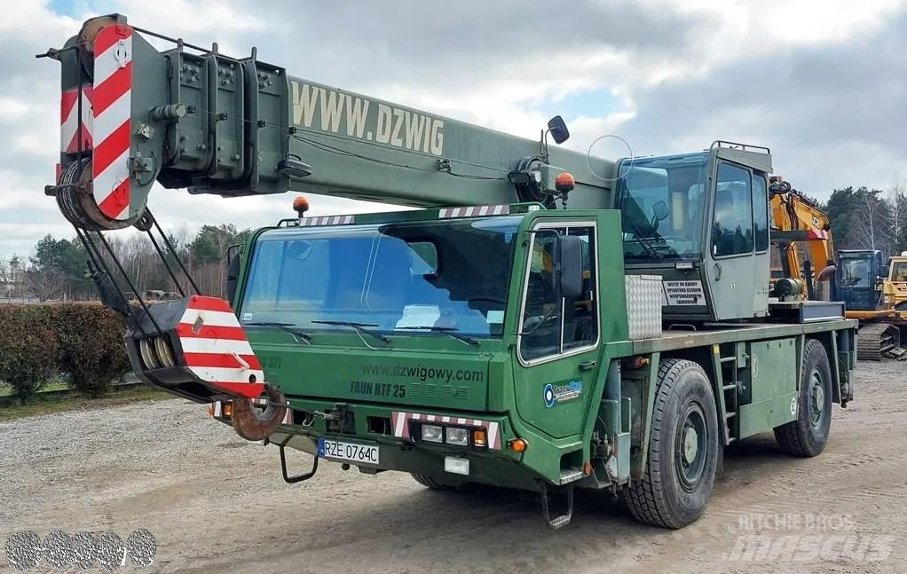 Faun RTF-25 Gruas Todo terreno