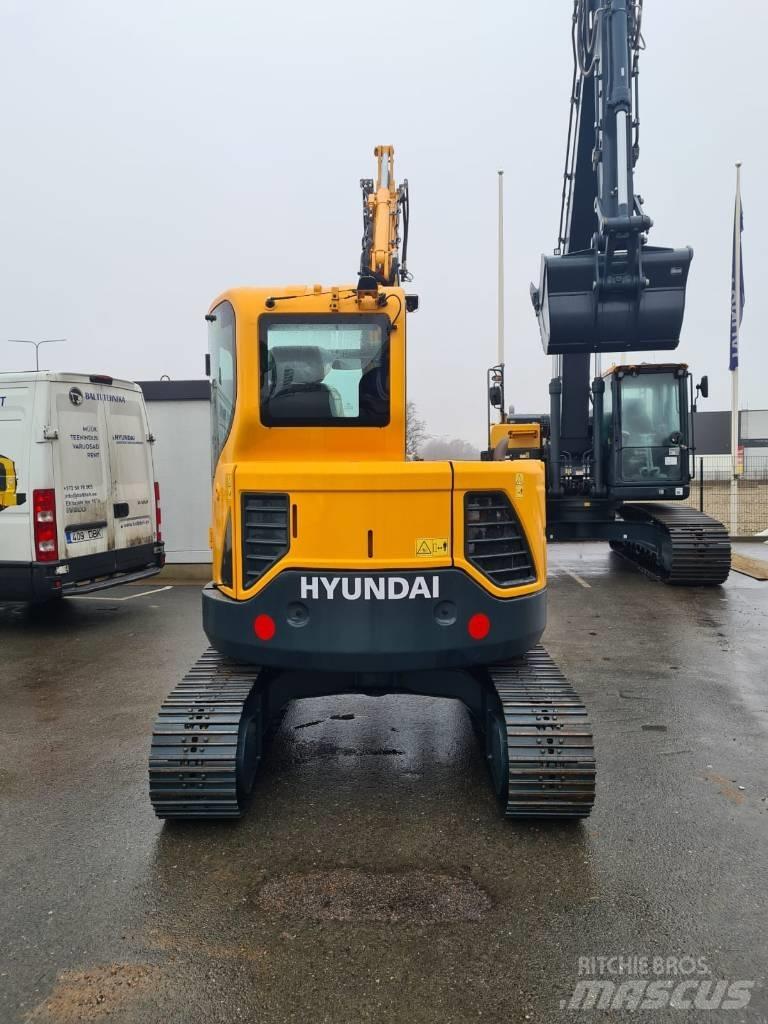 Hyundai R60CR-9A Mini Escavadoras <7t