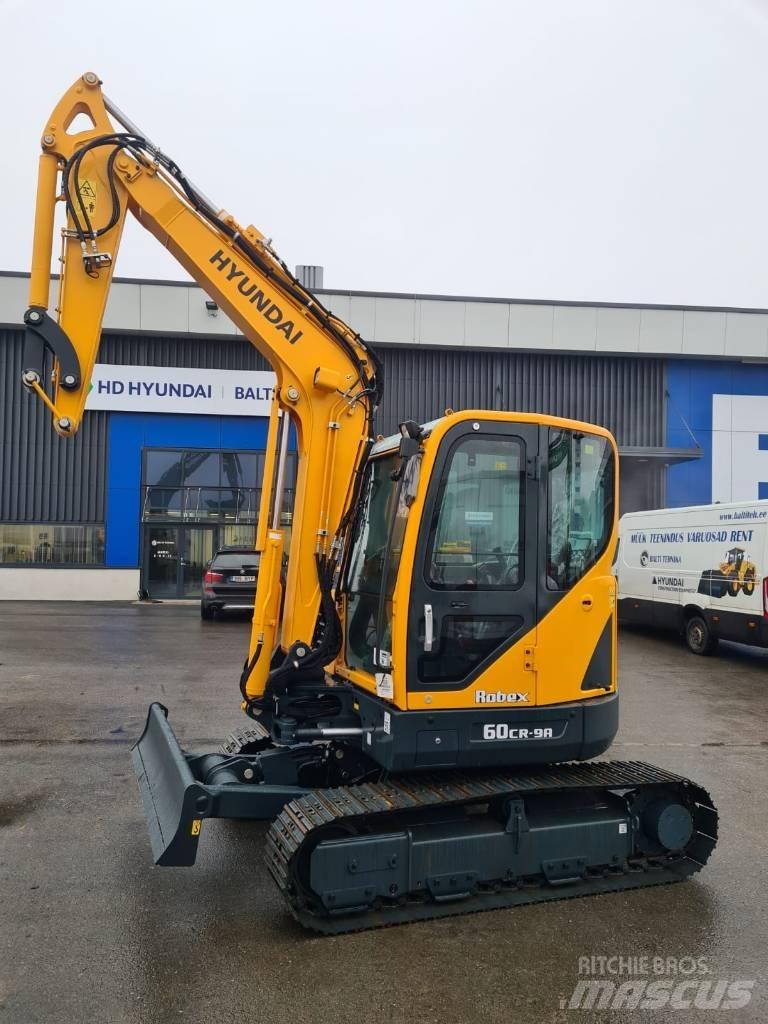 Hyundai R60CR-9A Mini Escavadoras <7t