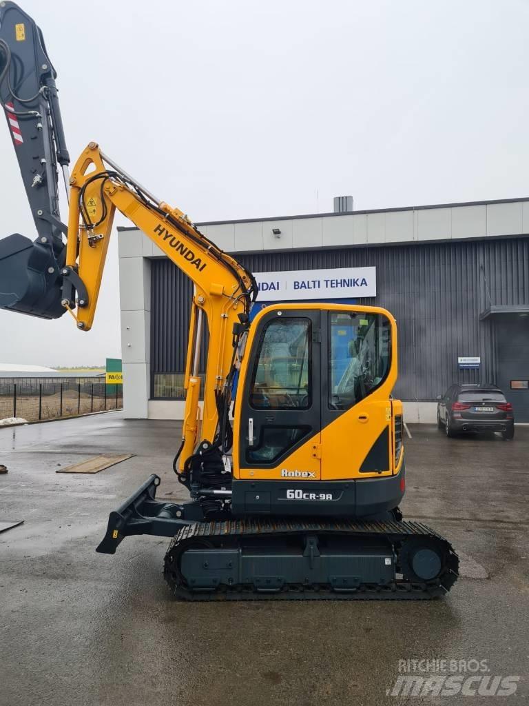 Hyundai R60CR-9A Mini Escavadoras <7t