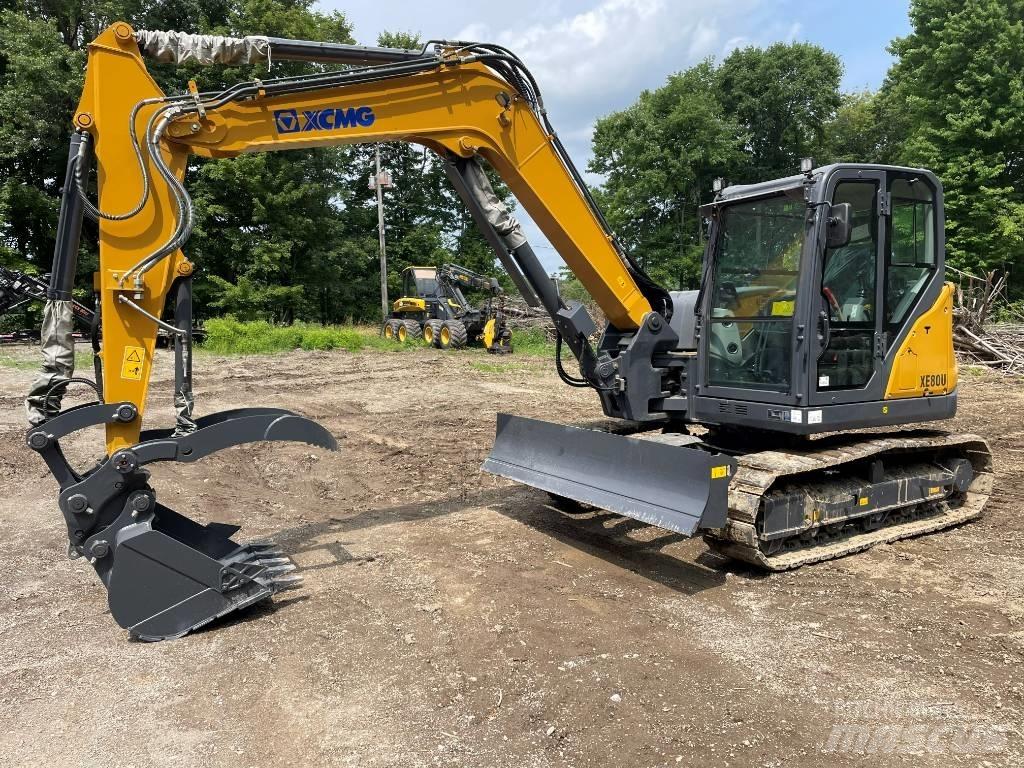 XCMG XE 80 U Mini Escavadoras <7t