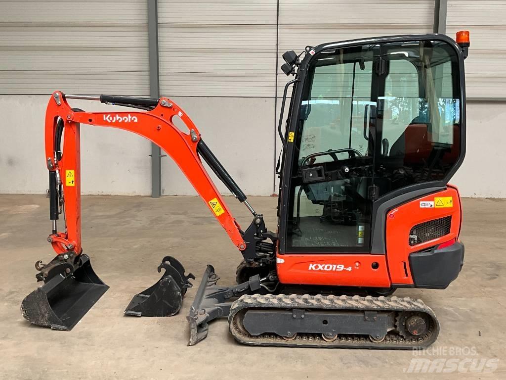Kubota KX 019-4 Mini Escavadoras <7t