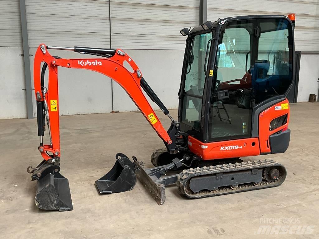 Kubota KX 019-4 Mini Escavadoras <7t