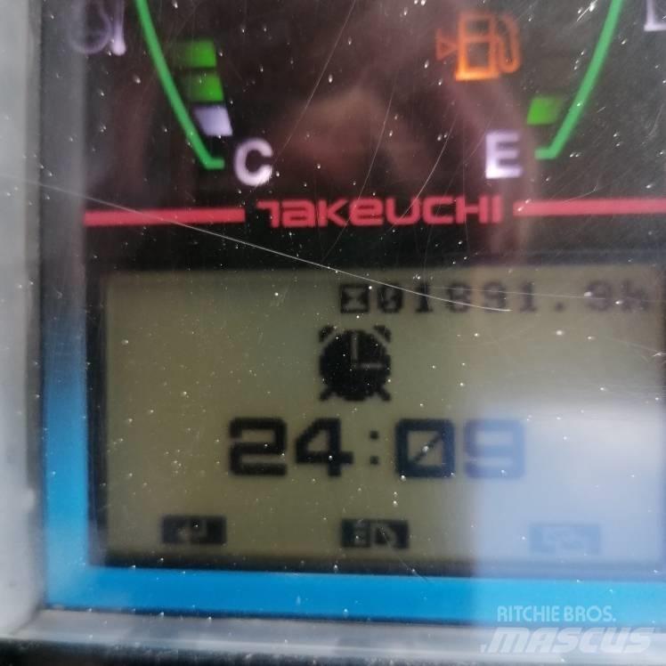 Takeuchi TB216 Mini Escavadoras <7t