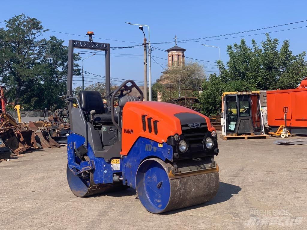Hamm HD 8 VV Cilindros Compactadores tandem