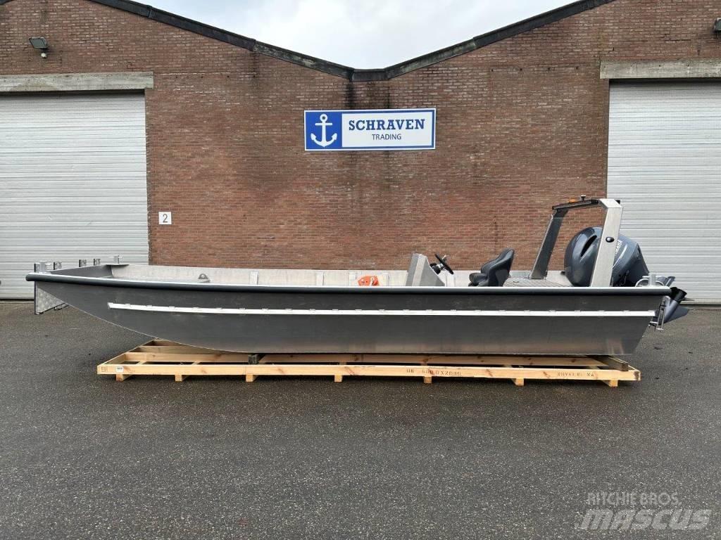  Werkboot Aluminium Batelões / barcaças e pontões
