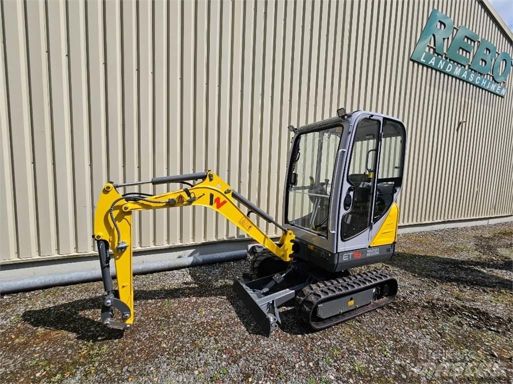 Wacker ET 16 Mini Escavadoras <7t