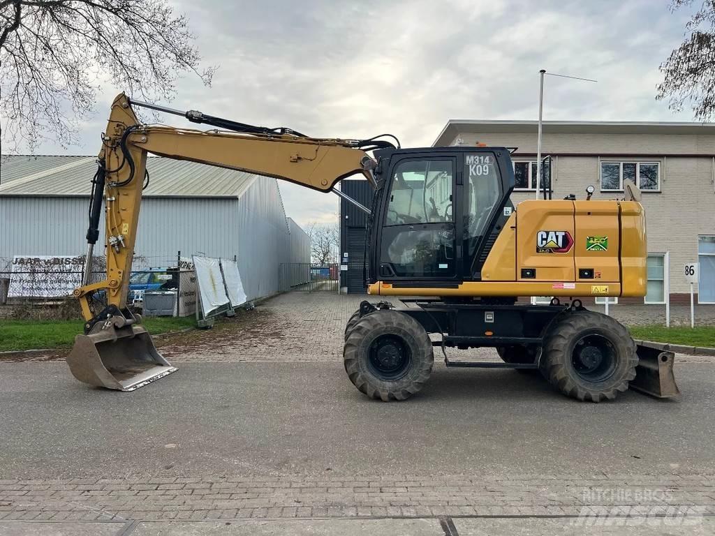 CAT 314 Next gen Escavadoras de rodas
