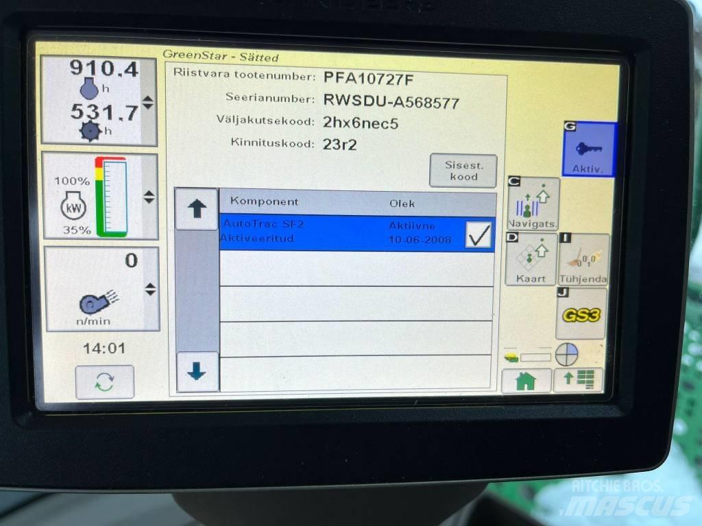 John Deere T 660 Ceifeiras debulhadoras