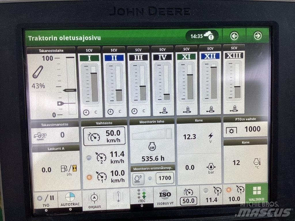 John Deere 6155R Tratores Agrícolas usados