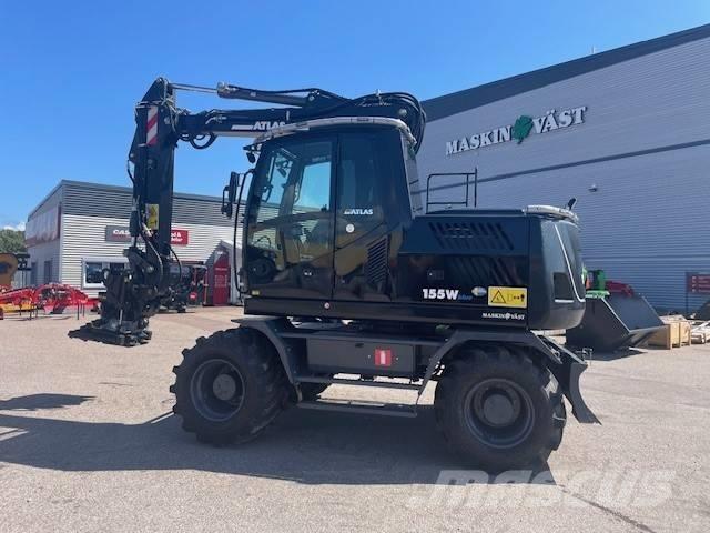 Atlas 155 W Escavadoras de rodas