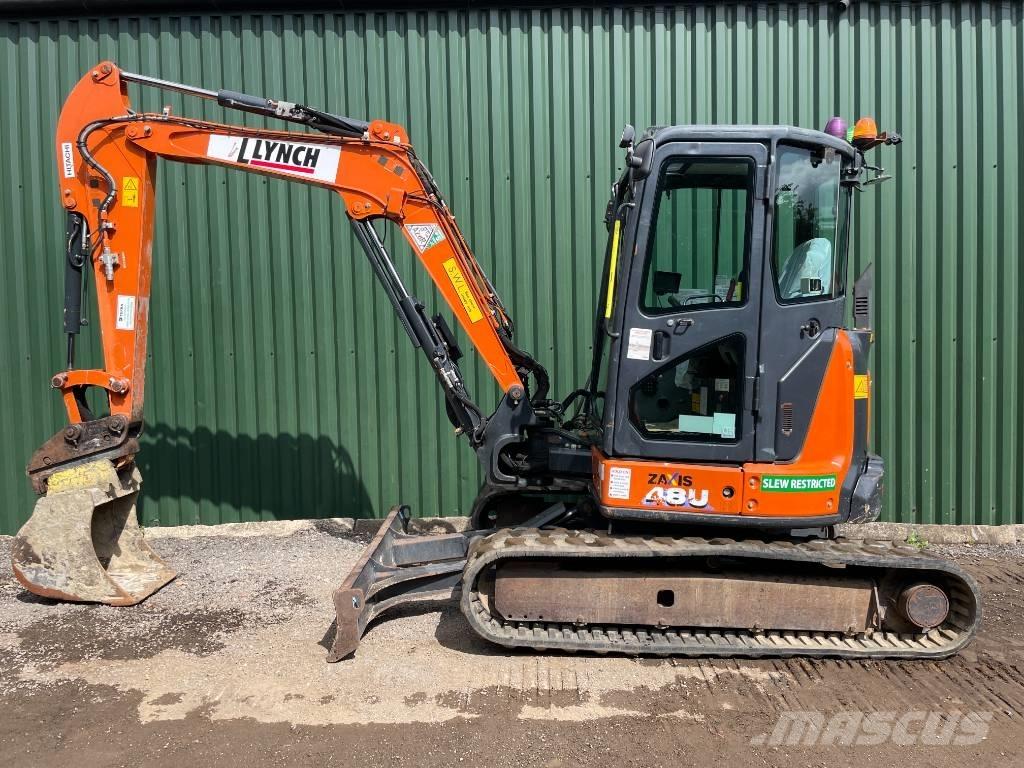 Hitachi ZX 48 U-6 Mini Escavadoras <7t