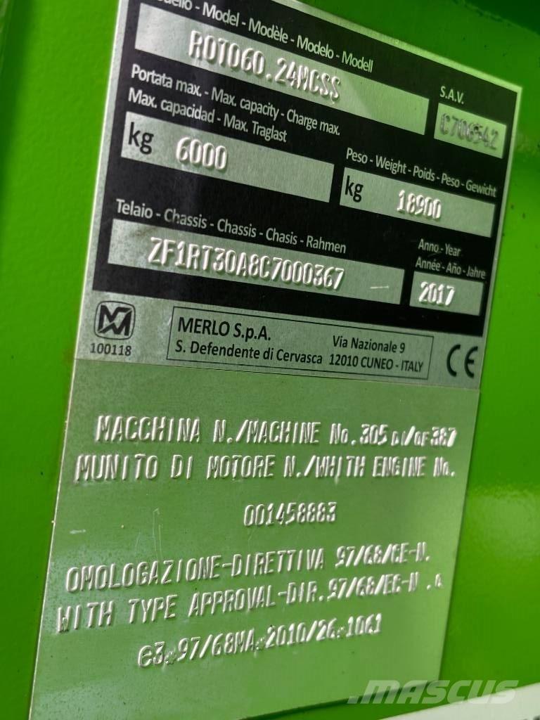 Merlo Roto 60.24 Manipuladores telescópicos