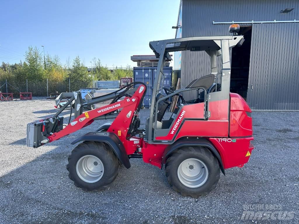 Weidemann 1190 e Carregadoras de direcção deslizante