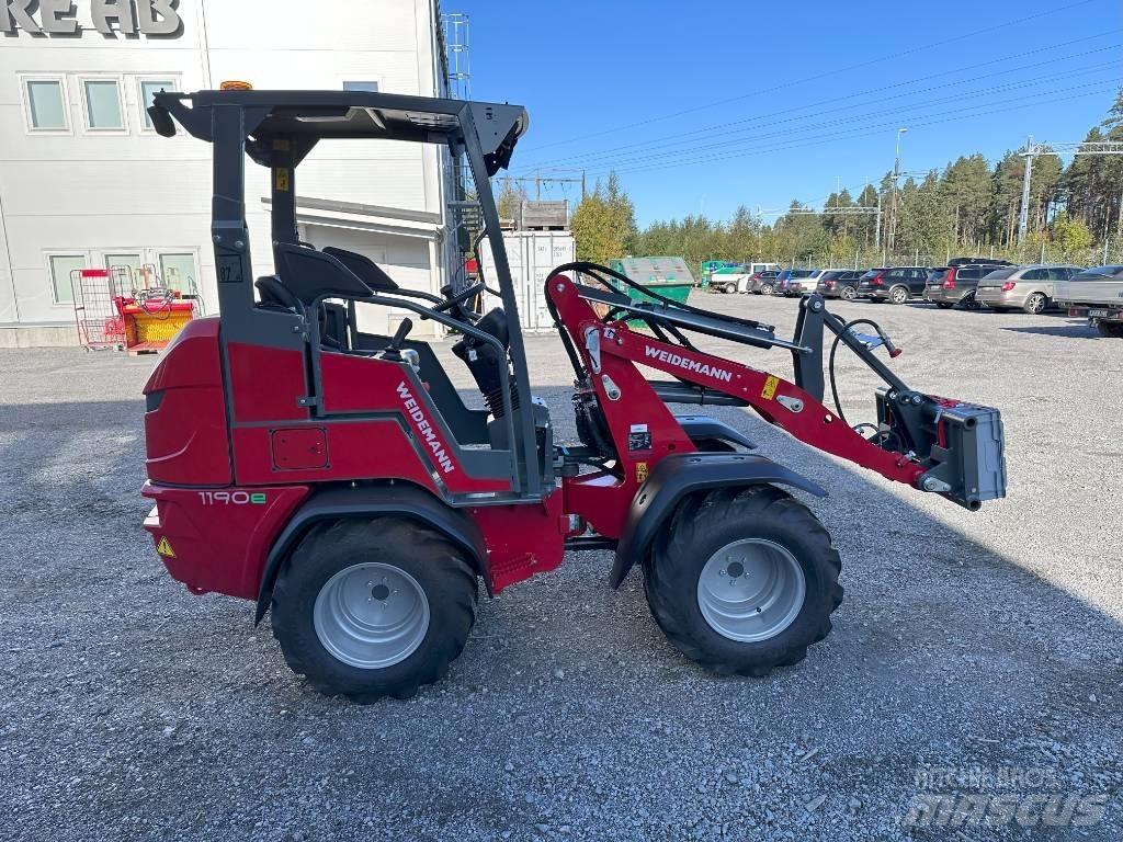 Weidemann 1190 e Carregadoras de direcção deslizante