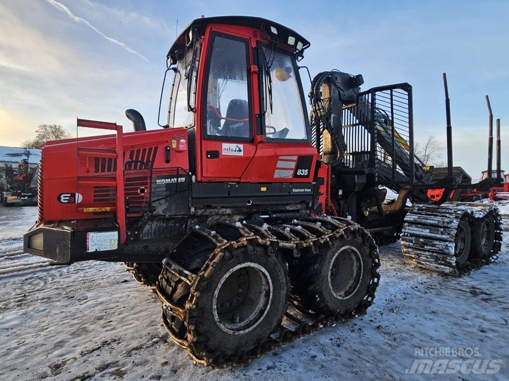 Komatsu 835 Forwarders florestais