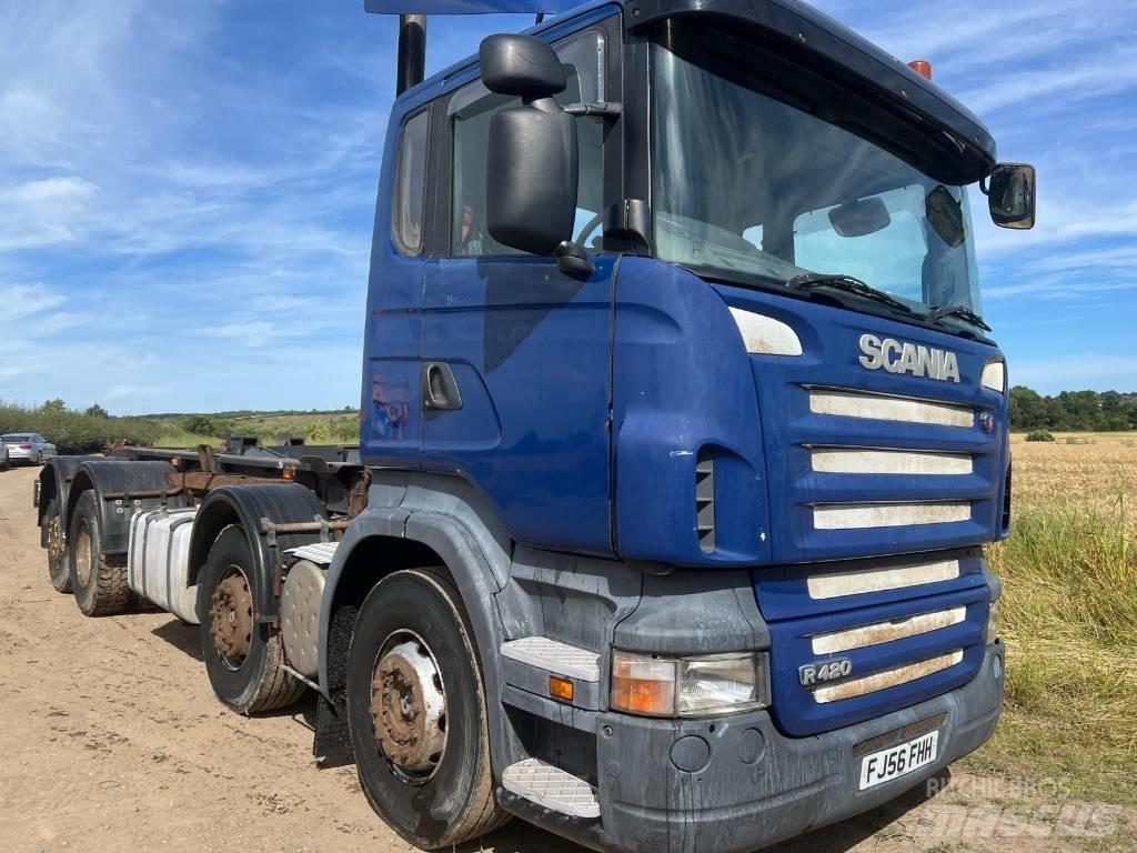 Scania R420 Camiões Ampliroll