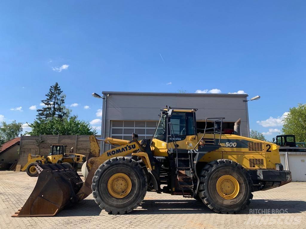 Komatsu WA 500-7 Pás carregadoras de rodas