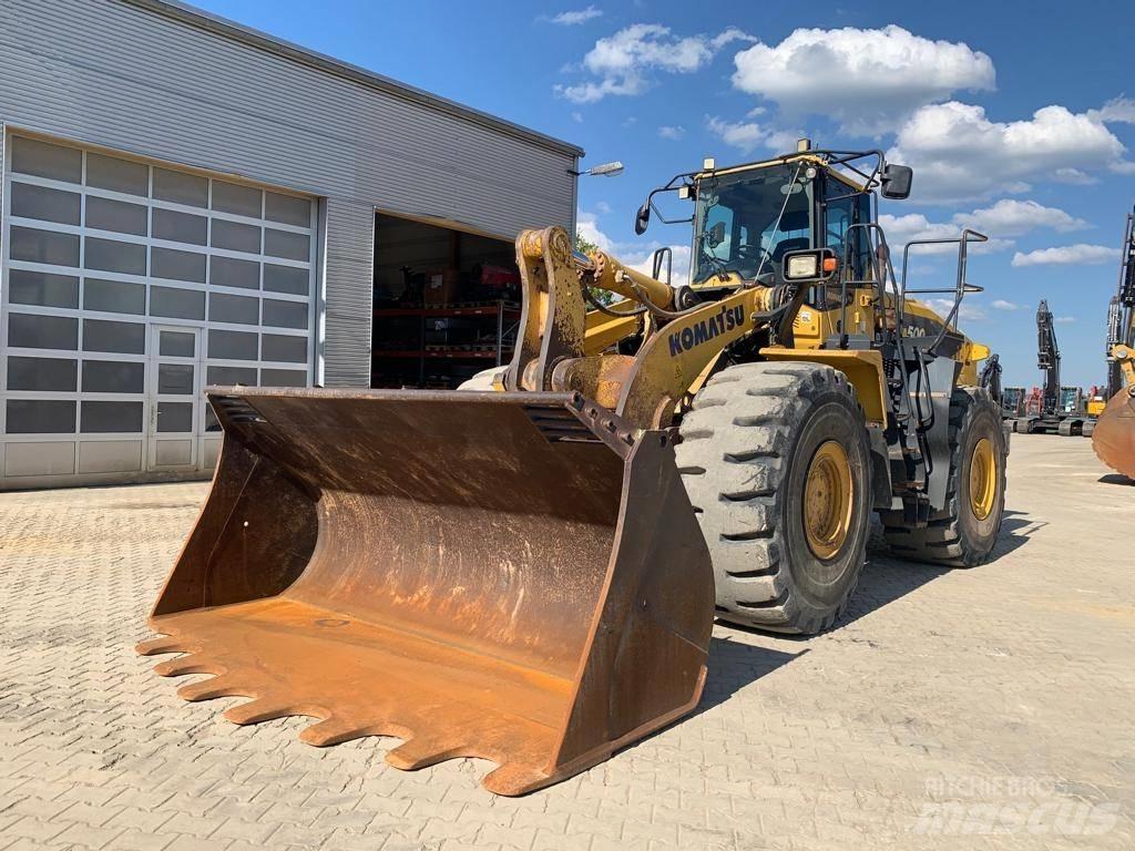 Komatsu WA 500-7 Pás carregadoras de rodas