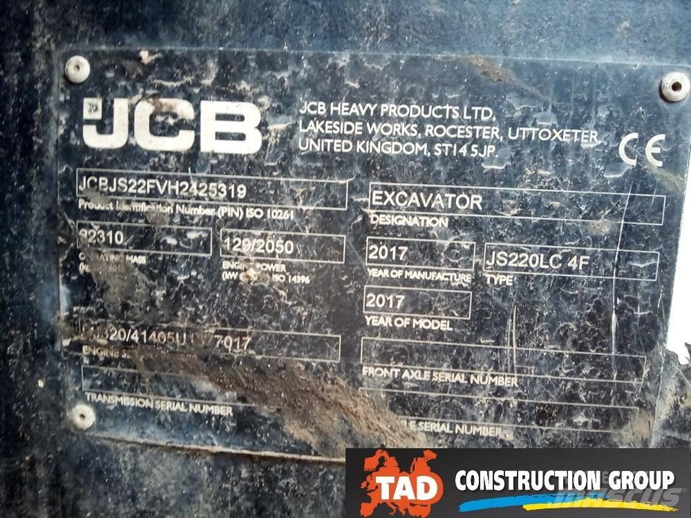 JCB JS 220 LC Escavadoras de rastos