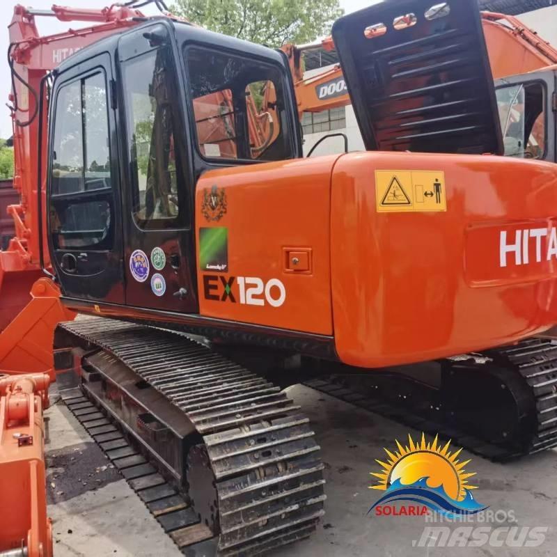 Hitachi EX 120 Escavadoras de rastos