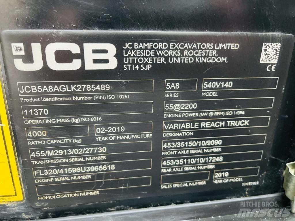 JCB 540-140 Manipuladores telescópicos