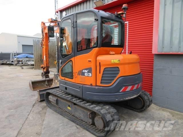 Doosan DX 63-3 Mini Escavadoras <7t