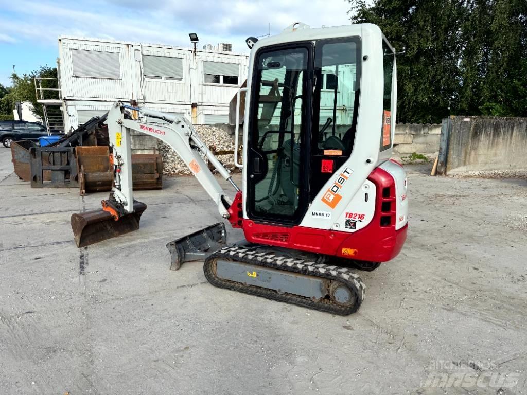 Takeuchi TB 216 Mini Escavadoras <7t