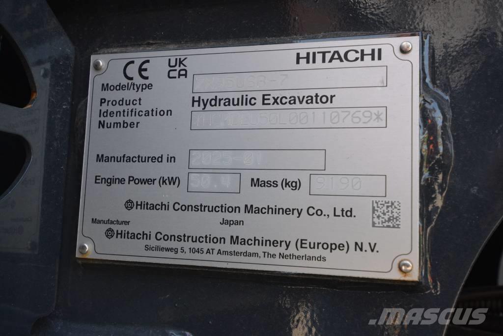 Hitachi ZX 95 USB-7 Escavadoras Midi 7t - 12t