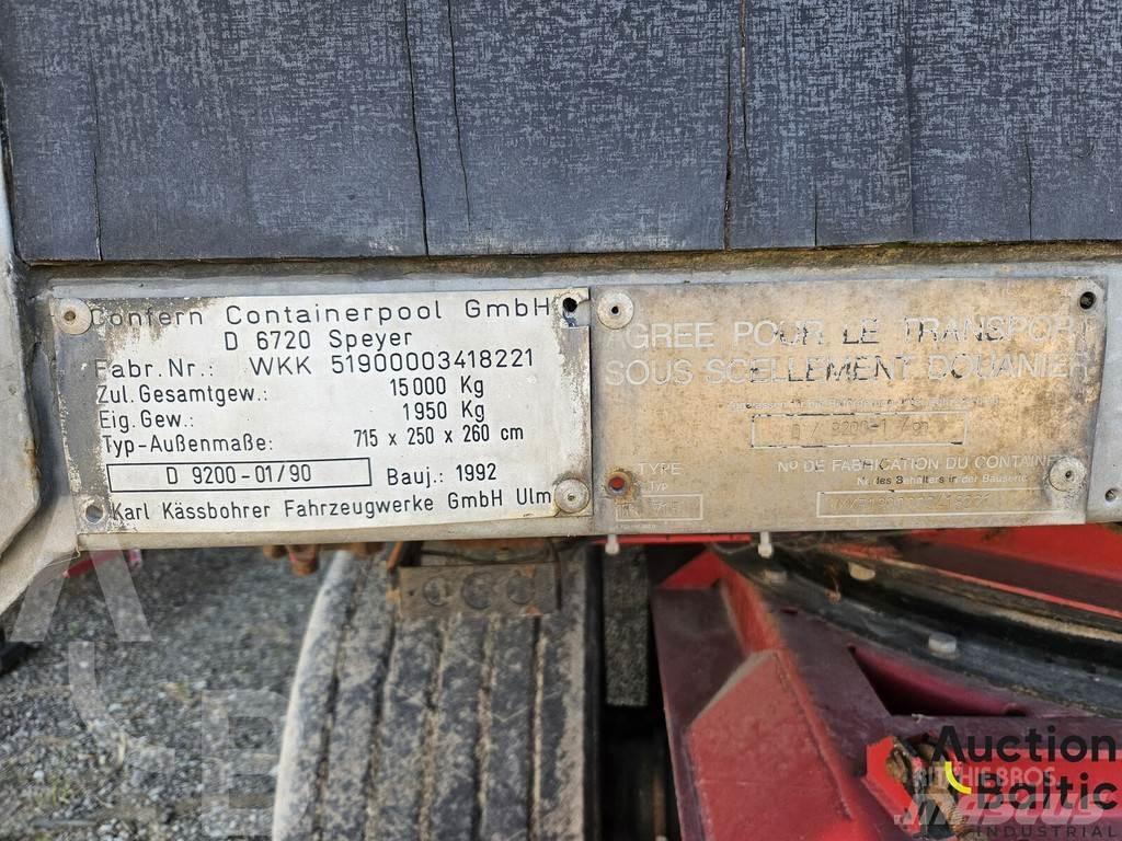 Krone AZ Reboques estrado/caixa aberta