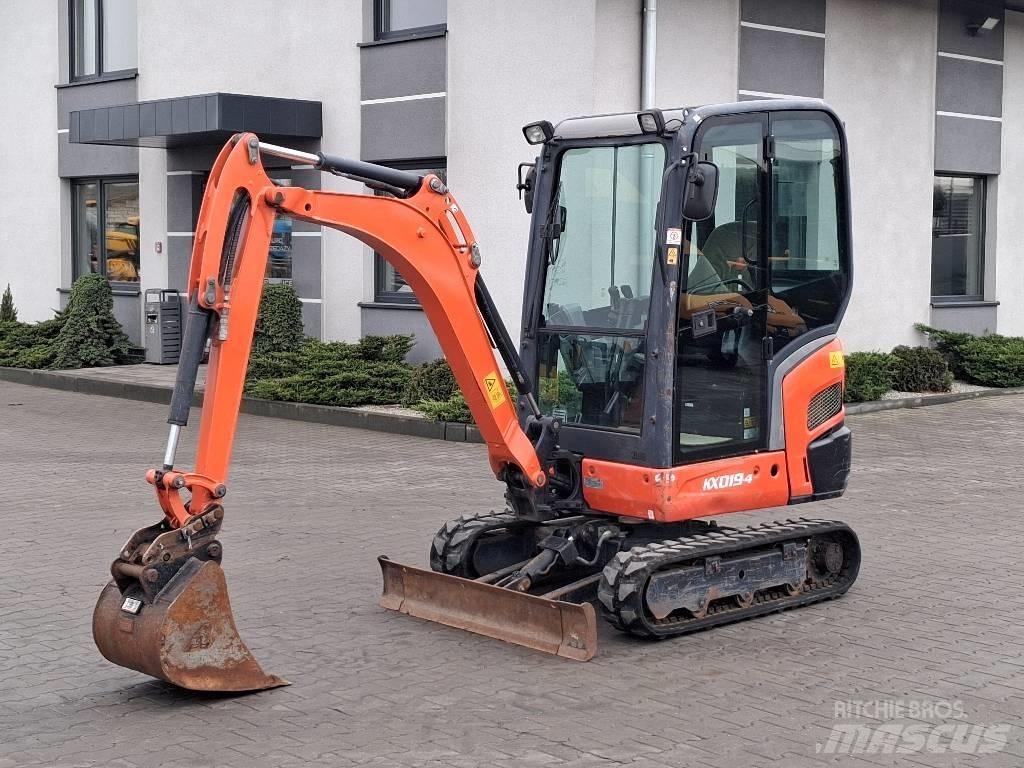 Kubota KX 019-4 Mini Escavadoras <7t