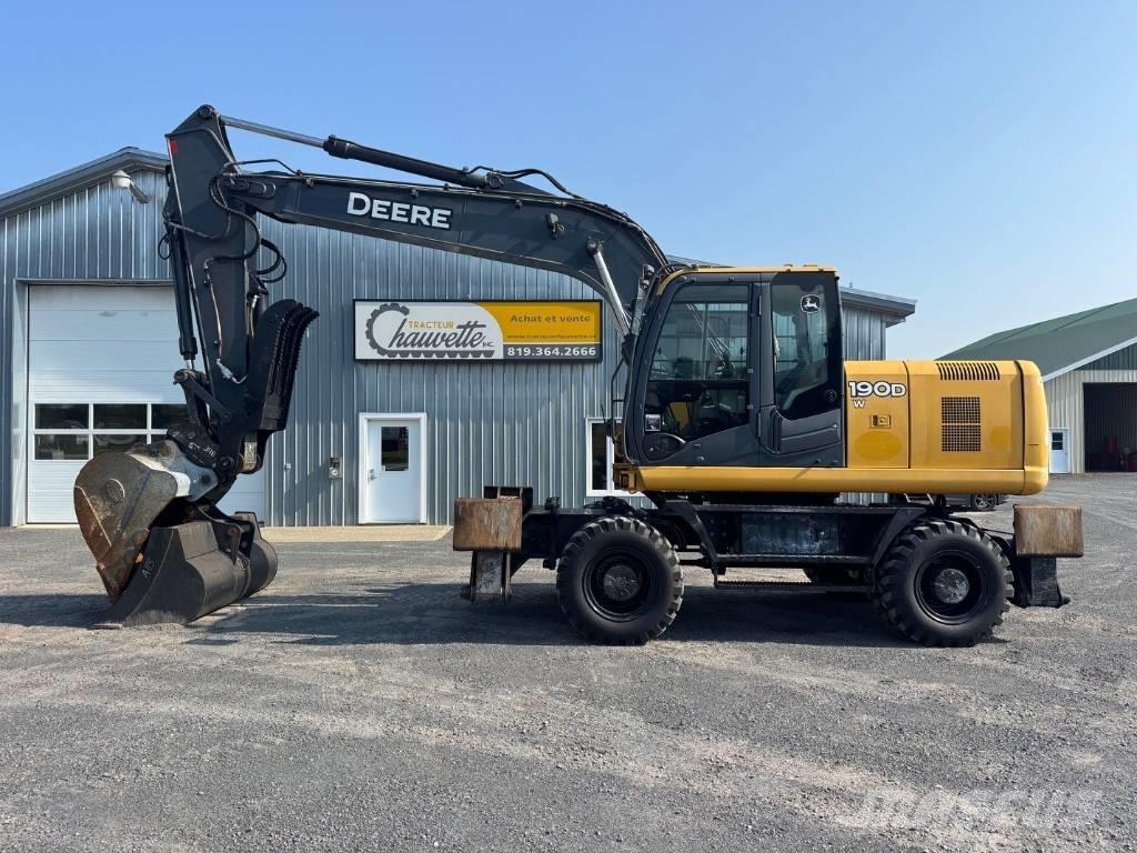 John Deere 190 DW Escavadoras de rodas
