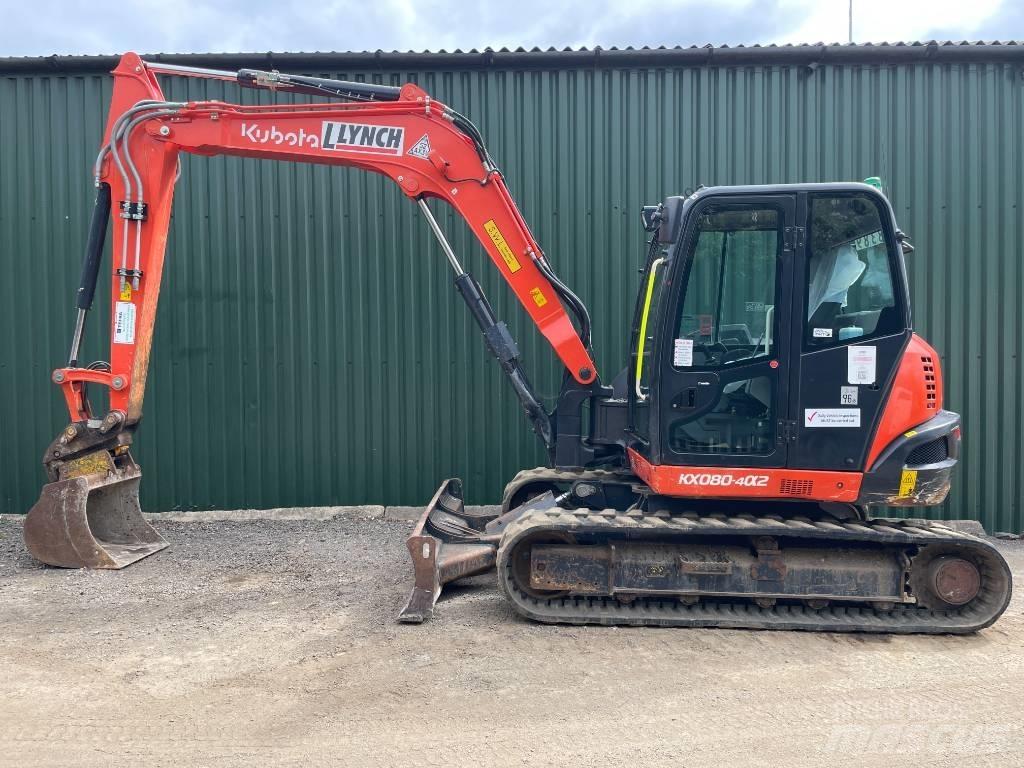 Kubota KX 080-4 Escavadoras Midi 7t - 12t