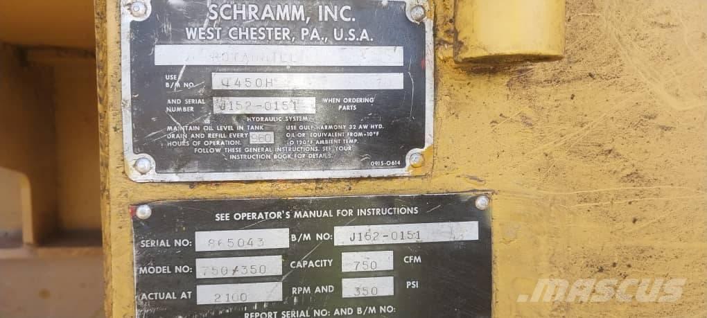  Schramm T450 RC Perfuradoras de superfície