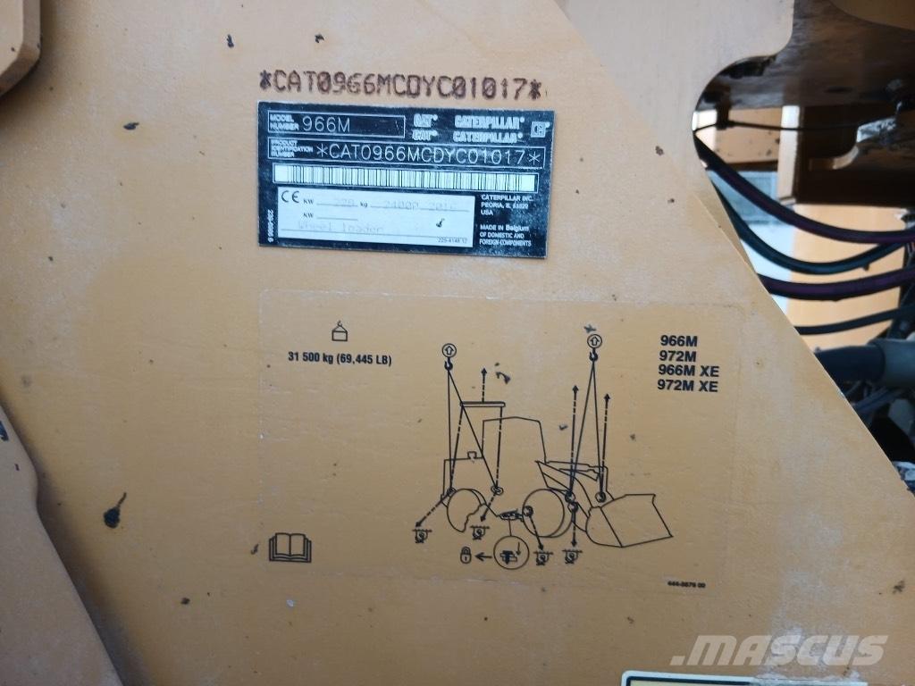 CAT 966 M Pás carregadoras de rodas