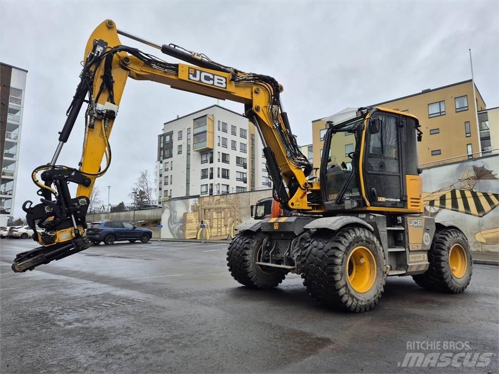 JCB Hydradig 110W Escavadoras de rodas