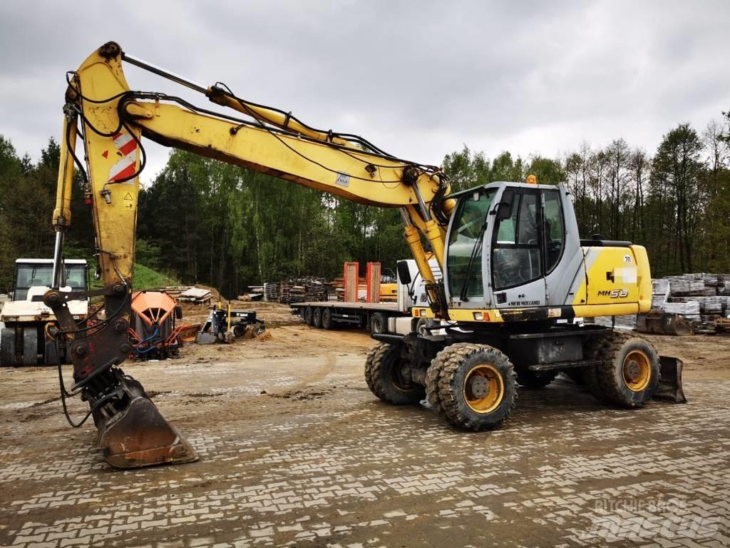 New Holland MH 5.6 Escavadoras de rodas